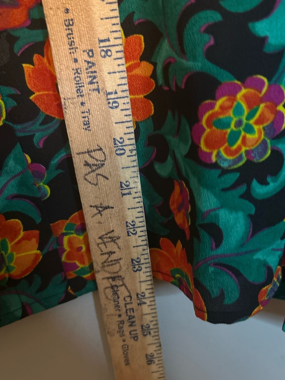 Vintage floral blouse - Picture 12 of 15